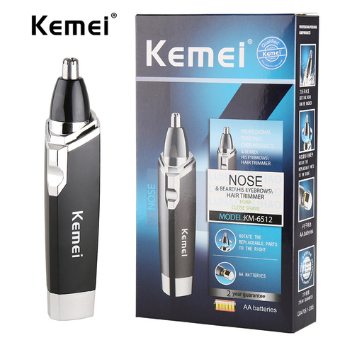 kemei Nose Hair Trimmer Nasal Wool Implement Nose Hair Cut Washed Trimmer Clipper And Hair Razor Epilator Remover nosehai ► Photo 1/6