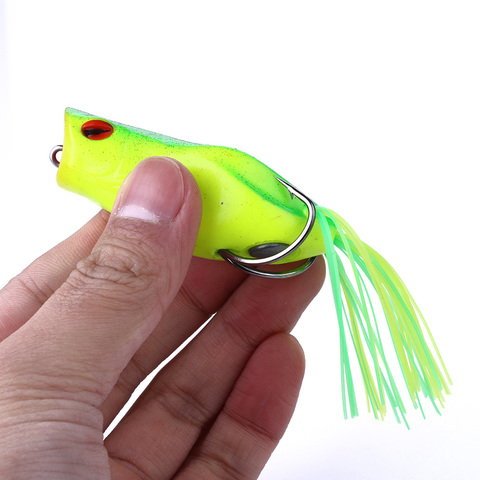 1pcs Ray Frog Lure 70mm 14g Fishing Lure Sillicon Bait Fake Lure For Snakehead Bass Pike Pesca bait ► Photo 1/6