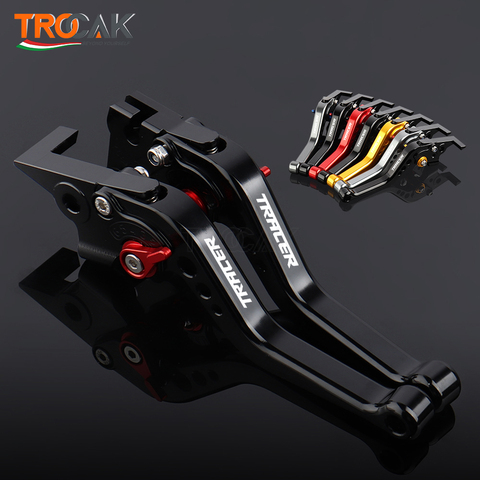 With logo For YAMAHA Tracer900 /GT Tracer 900 700 GT Tracer700 MT09 MT07 CNC Adjustable Motorcycle short Brake Clutch Levers ► Photo 1/6