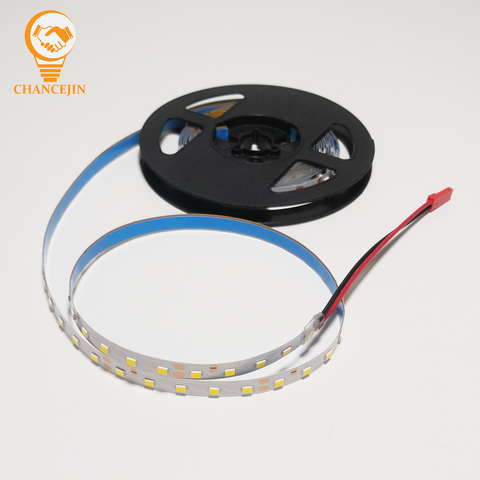 3 meters 2835 LED ribbbon 5B10C 100D 7mm LED strip white and warm color light tape be used in panel light chandeliers etc. ► Photo 1/6