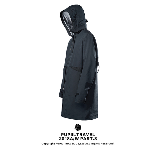 Pupil travel PT-907 storm jacket SHIELD+ membrane techwear streetwear outdoor ► Photo 1/1