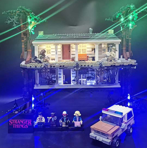 LED Light for 75810 legoinglys Stranger Things Turning the World Upside Down Building Blocks Bricks Set Christmas Toys ► Photo 1/1