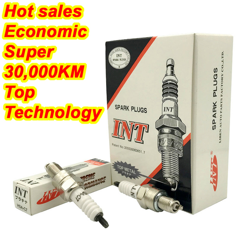 4pcs INT Bougie Spark Plug HSA-C7 FOR CR7HIX CR7HSA bujia CR7HS CR7HVX A7RTC A7TC A6RTC IUF22 Z7G U22FS candle CR6HSA 70cc ► Photo 1/6