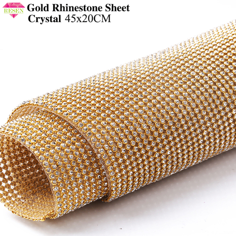 3mm Hot Fix Rhinestone Mesh, Silver Aluminium Rhinestones Mesh