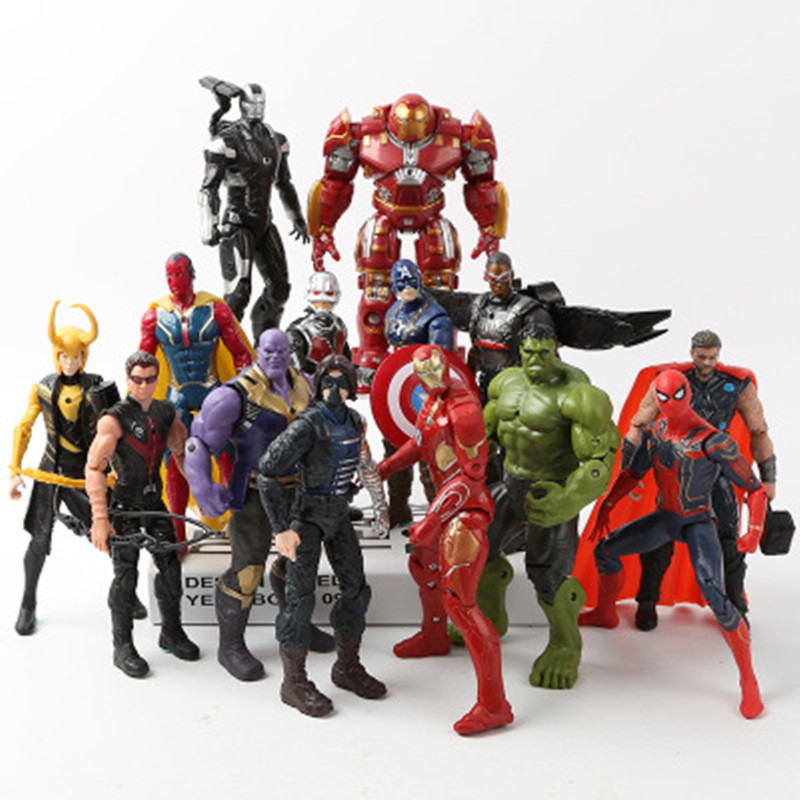 Marvel Avengers 3 Infinity War Super Hero PVC Action Figure Toys Gift Collection 