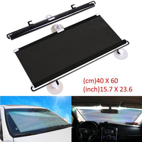 Car Automatic Retractable Sunshade Sun Block Shutter Side Window Block Sun Shade Car Telescopic Curtain Wholesale Quick delivery ► Photo 1/6