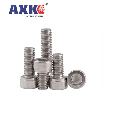 UNF 0#-80 UNC 2#-56 4#-40 6#-32 8#-32 10-24 US Coarse Thread 304 A2 stainless steel Hex Hexagon Socket Cap Allen Head Screw Bolt ► Photo 1/6