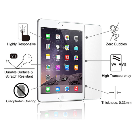 Screen Protector For iPad 10.2 Tempered Glass For Apple iPad 8 8th Generation A2270 A2428 A2429 A2430 Tablet Protecor Film Guard ► Photo 1/6