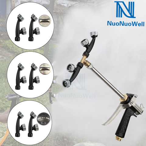 NuoNuoWell High Pressure Garden Spray Gun Fruit Tree Orchard Pesticide Sprayer Fan-Shaped Agricultural Fine Atomizing Nozzle ► Photo 1/6