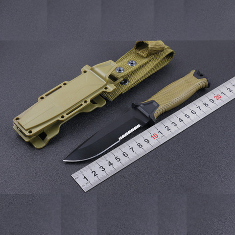 FW-G1500 Fixed Knife Camping Hunting Knives ABS Handle 12C27 Blade Tactical Knife Wildness Survival EDC Tool ► Photo 1/5