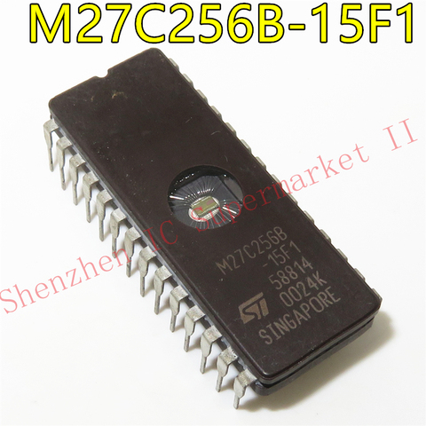 M27C256B M27C256B-15F1 1PCS 256 Kbit (32Kb x 8) UV EPROM and OTP EPROM ► Photo 1/2