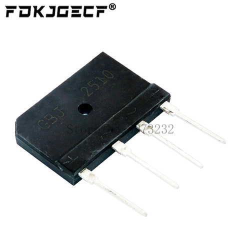 5pcs 25A 1000V diode bridge rectifier GBJ2510 ZIP In Stock ► Photo 1/2