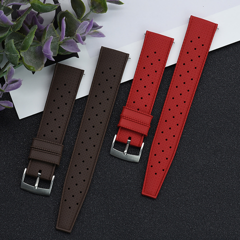 High Quality Tropic Rubber Watch Strap 20mm 22mm For S-eiko SRP777J1 New Watchband Men's Diving Waterproof Bracelet Black Color ► Photo 1/6