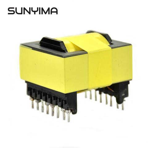 SUNYIMA EC42 500W Pure Cupper High-Frequency Transformer Dual Input DC 12V to 0-220V-380V 18V ► Photo 1/6