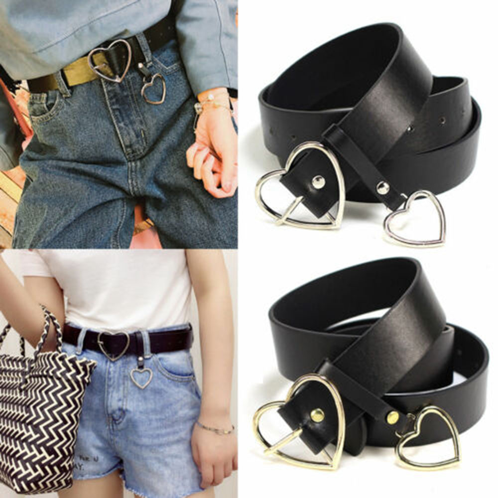 Fashion 1PC Women Belt Strap Waist Belt PU Leather Metal Buckle For Ladies  Leisure Dress Jeans Wild Waistband - AliExpress