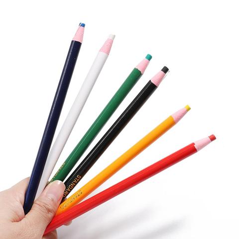 6 Colors Cut-free Sewing Tailor's Chalk Pencils Fabric Marker Pen Sewing Chalk Garment Pencil For Tailor Sewing Accessories ► Photo 1/6