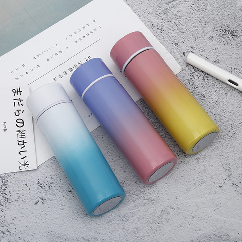 Mini Cute Coffee Vacuum Flasks Thermos Stainless Steel Travel