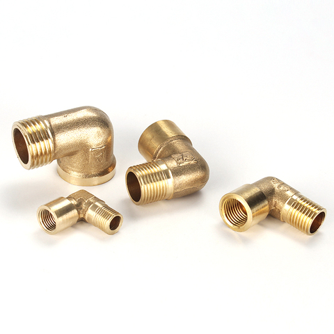 12mm Barbed Brass Elbow Pipe Fitting 1/2 Inch BSP Female 90