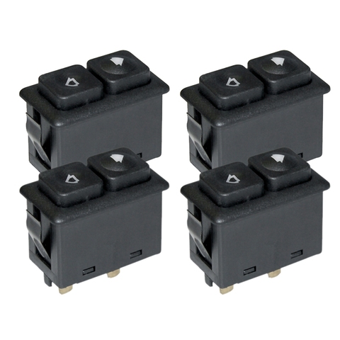 4Pcs Power Window Sunroof Switch Illuminated For Bmw E30 E24 E28 From 09/1986 61311381205 / 61 31 1 381 205 ► Photo 1/6