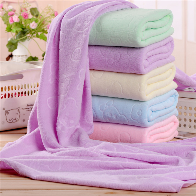 70x140cm Microfiber Beach Bath Towels Absorbent Drying Washcloth Shower Towel 