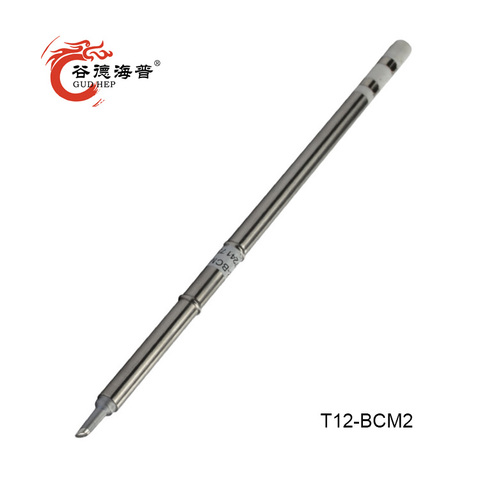 Gudhep T12-BCM2/3 Soldering Iron Tip Bevel with Indent/Horseshoe-Shaped BCM2/3 Tip with Groove/Shape 2/3BCM ► Photo 1/3