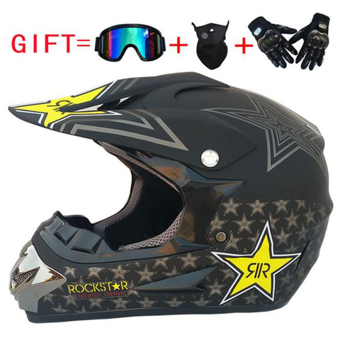 2022 New Flip Up Motorcycle Helmet Children motocross Off Road Helmet ATV Dirt bike Downhill MTB DH racing helmet. ► Photo 1/6