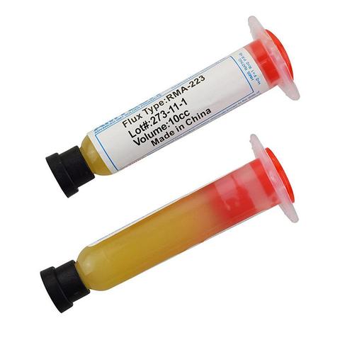 1pc Solder Flux 223 Solder Oil Rma-223 Solder Paste Flux Weak Acid 10cc Soldering Paste Smd Repair Tool Syringe E7Y9 ► Photo 1/6
