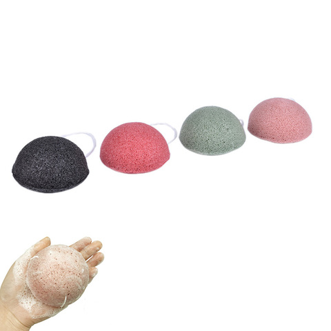 Makeup Konjac Sponge Exfoliator Cleanse Konjac Sponge Natural Konjac Konnyaku Puff Face Wash Cleaning Sponge ► Photo 1/6