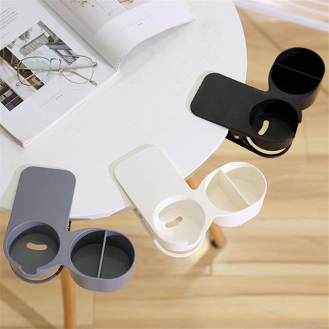 Office Storage Rack Water Cup Holder Clip Table Desk Bottle Shelf Organizer Table Clips Drink Cups Holder For Office Storage ► Photo 1/6
