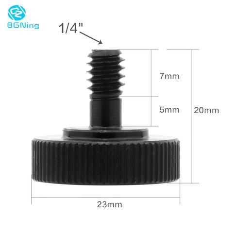 1/4 Male to Female Screw Adapter Tripod Hot Sho for L Type Flash Bracket Stand Holder Mount Photo Studio Camera Tripod Accessory ► Photo 1/6