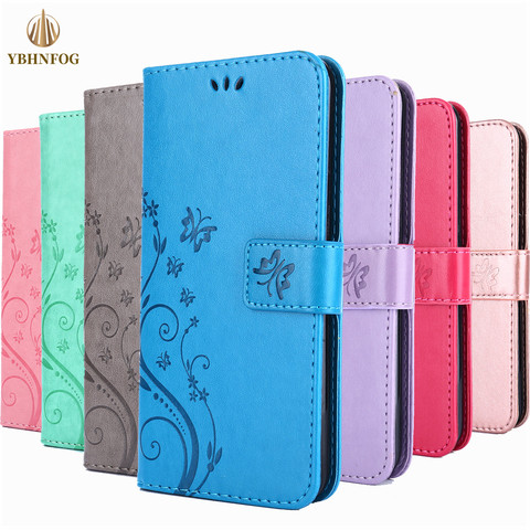 Leather Wallet Case For iPhone 12 Mini 11 Pro Max X XS MAX XR 6 6S 7 8 Plus Flip Cover Card Slots Bags For iPhone 5 5S SE 2022 ► Photo 1/6