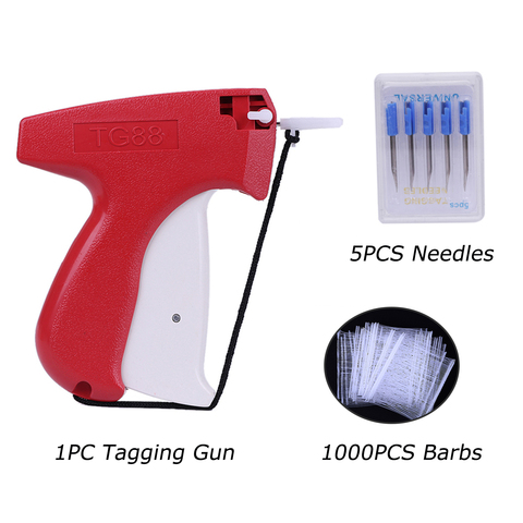 Portable Clothing Price Label Tagging Tag Gun with 1000PCS Attachments 5PCS Needles for Store Boutiques Consignment Garment ► Photo 1/6