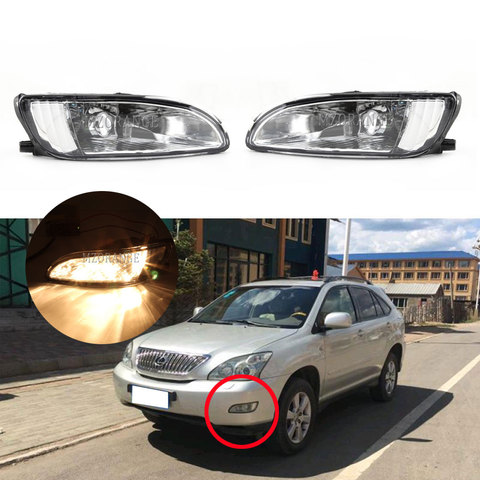 Fog Lights For LEXUS RX300 RX330 RX350 2003-2006 Fog Light for Harrier headlight headlights foglights 8122148020 8121148020 ► Photo 1/6