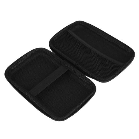 EVA Black PU Hard  HDD Protection Shell Carry Case Bag Cover Pouch for 3.5 Inch Hard Disk Drive ► Photo 1/6