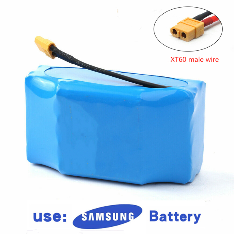 Batterie 36V 4400mAh Pour Hoverboard Et Vélo électrique - Connecteur XT60, Configuration 10S2P