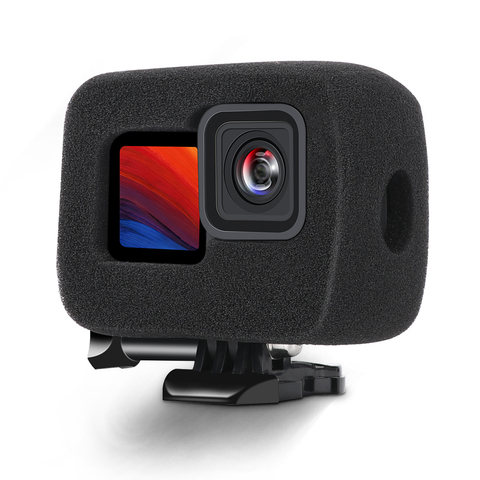 gopro hero 9 black bubble cotton windproof shield sport camera accessories high density foam go pro 9 protective case. ► Photo 1/6