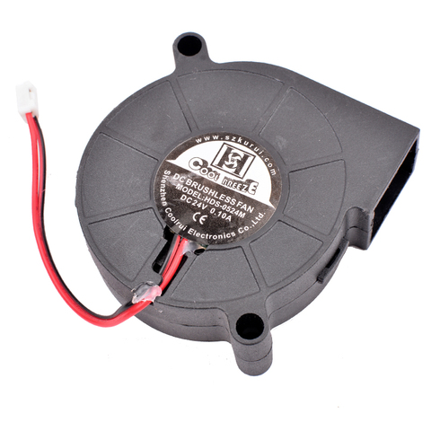 HDS-0524M 5cm 50mm blower 50x50x15mm 57mm hole pitch DC24V 0.10A humidifier 3D printer centrifugal turbo blower cooling fan ► Photo 1/4