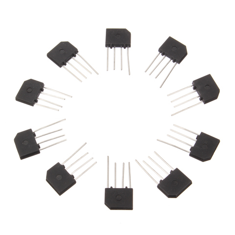 10PCS 3A 1000V KBP307 diode bridge rectifier KBP 307 power diode electronica componentes ► Photo 1/6