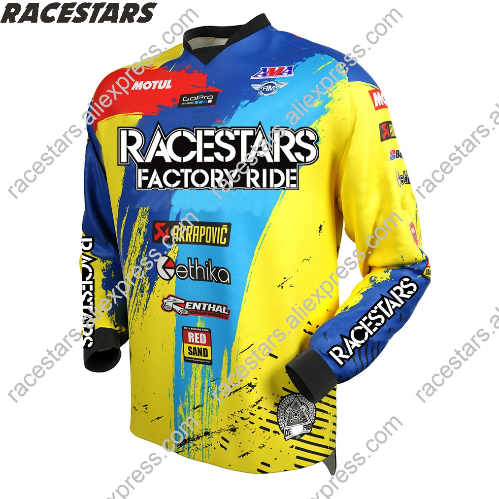 Moto Jersey MX MTB Off Road Mountain Bike MTB DH Bicycle Cycling Clothes 