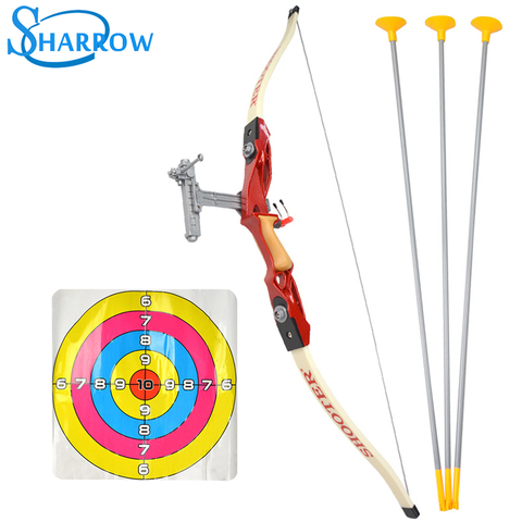 1set Archery Shooting Kids Bow and Arrow Toy Kit With Arrows and Targets For Children Youth Archery Hunting Shooting Kids Bow ► Photo 1/6
