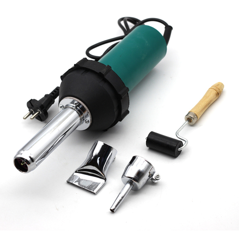 1080W 220V Plastic Hot Air Welding Gun Torch With Nozzle Roller Plastic Welding Machine Heat Gun Kit Welder For Bumper PP PVC ► Photo 1/6