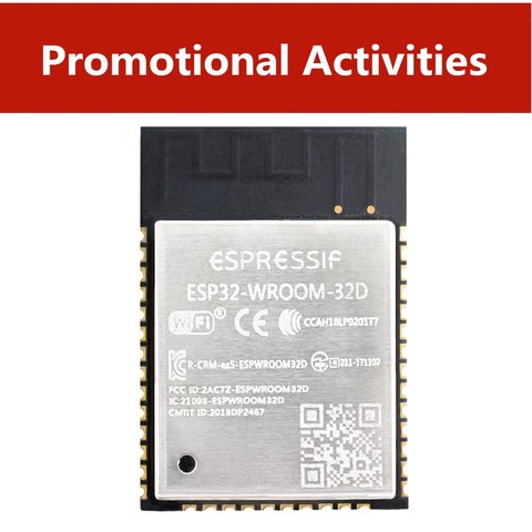 Original ESPRESSIF ESP32-WROOM-32D ESP-32 4MB 32Mbit WiFi + Bluetooth modul wichtigsten chip ESP32S main chips ESP32-D0WD ► Photo 1/2