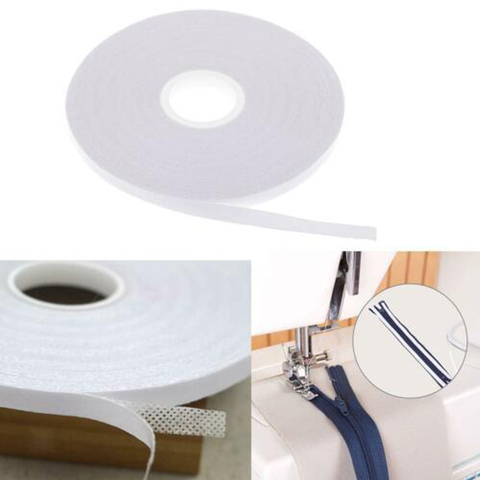 1Rolls Water Soluble Double-Side Tape Adhesive Non-woven Sewing Tape hand-stitched temporarily fixed DIY Sewing Tools 20M ► Photo 1/6