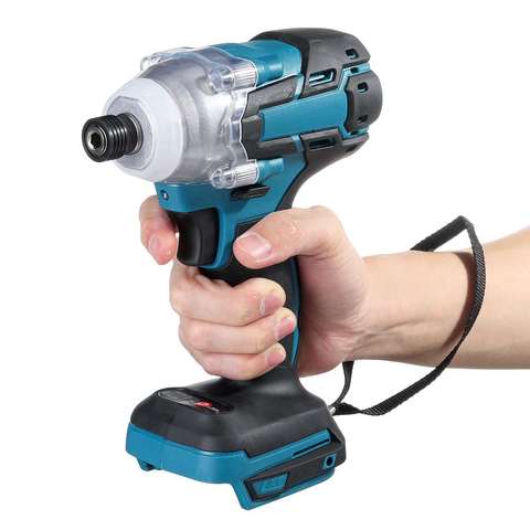 18V Electric Brushless Impact Wrench Screwdriver Rechargable Cordless Electric Impact Driver+ LED Light For Makita Battery ► Photo 1/6