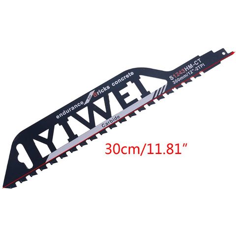 Cemented Carbide Demolition Masonry Reciprocating Saw Blade Cutting Brick Stone 85WF ► Photo 1/6