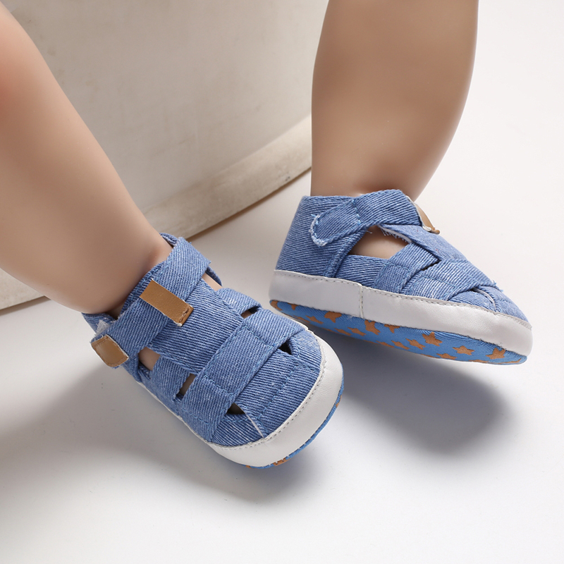 2018 Summer Infant Baby Boys Girl Crib Shoes Newborn Soft Sole Anti-slip Sandals 