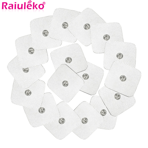 10Pcs/lot 4*4cm Electrode Pads For Tens Acupuncture Physiotherapy Machine Ems Nerve Muscle Stimulator Slimming Massager Patch ► Photo 1/6