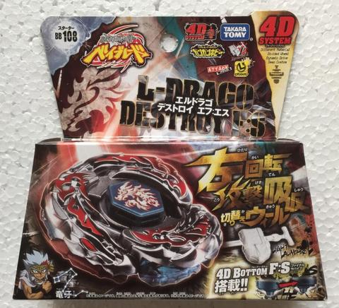 Takara Tomy Japanese Beyblade BB108 L Drago Destroy Destructor F:S+Launcher ► Photo 1/4