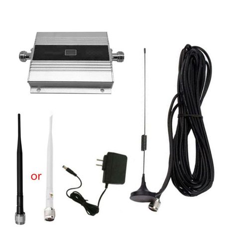 1 Set 900Mhz GSM 2G/3G/4G Signal Booster Repeater Amplifier Antenna for Cell Phone Signal Receiver ► Photo 1/6