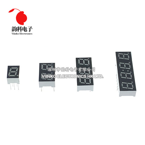 10pcs 0.28inch LED display 7 Segment 1 Bit/2 Bit/3 Bit/4 Bit Digit Tube Red Common Cathode / Anode Digital 0.28 inch 7segment ► Photo 1/5